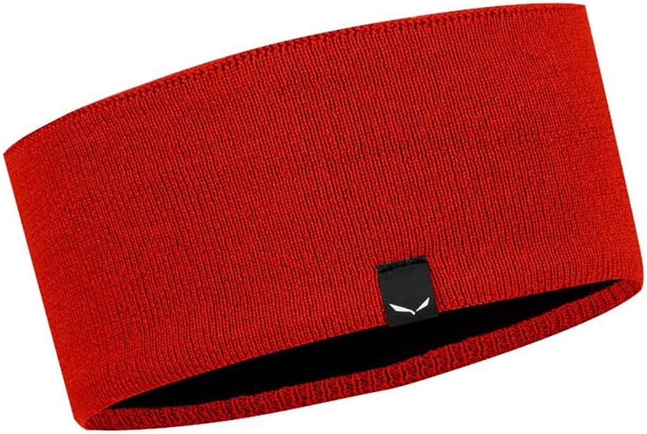 Salewa Puez Merino Headband Apparel UNI58 Flame, UNI58 Flame