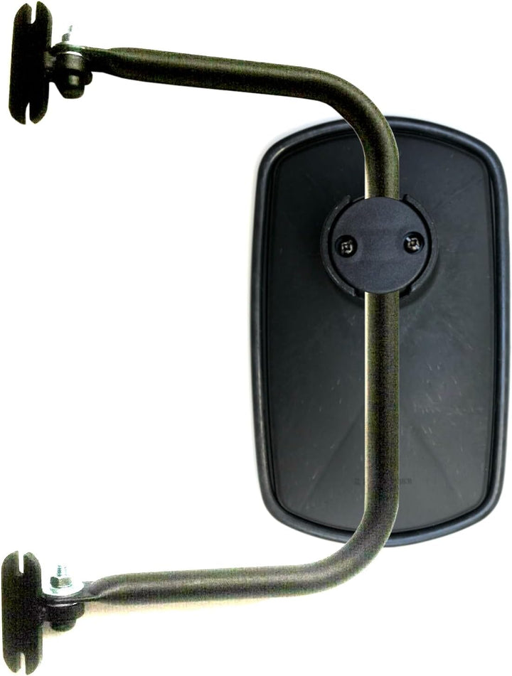 2x Aussenspiegel 260x155 mm ø14-30 mm E20 und Spiegelhalter für Traktor LKW Bagger