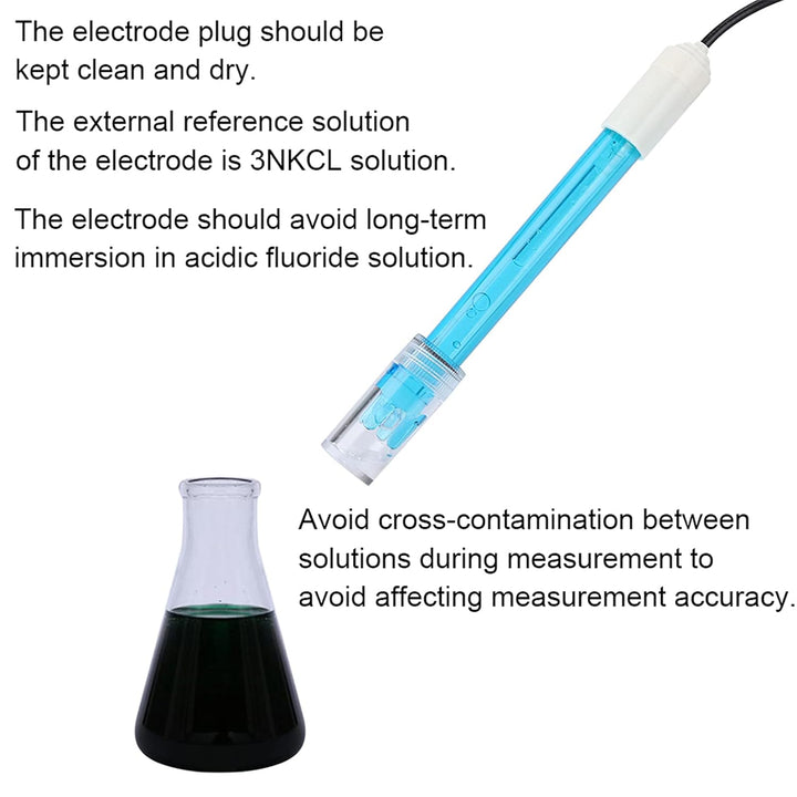 PH-Sensor-Kit Sensor 18 × 8 × 4 PH-Sensor-Modul PH-Sonde zusammengesetzte Elektroden-Testsensor