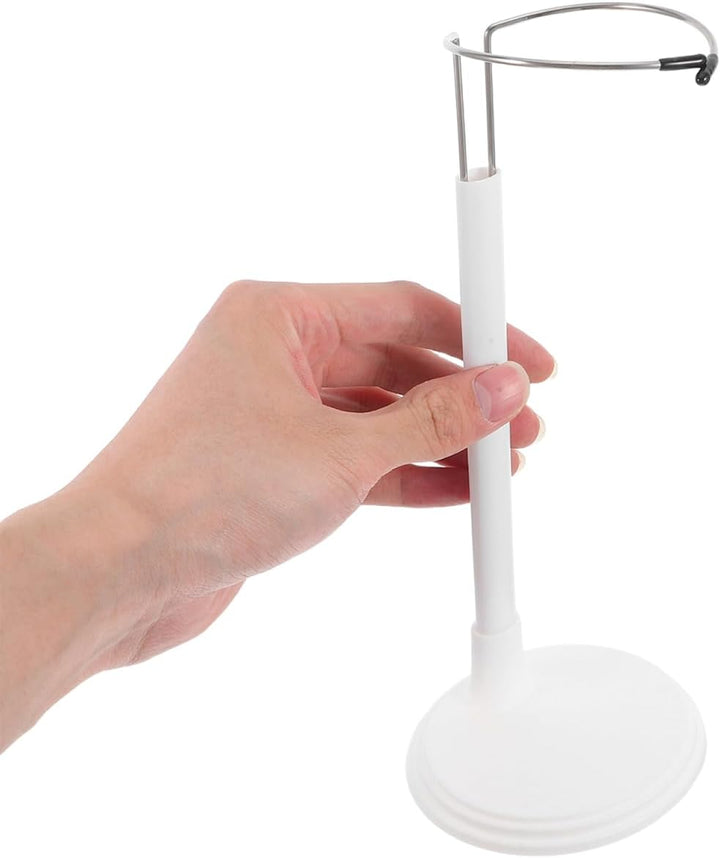 TOYANDONA Puppenständer Für 35Cm Puppen Tragbare Doll Support Frame Aus Kunststoff Puppen Display Ra