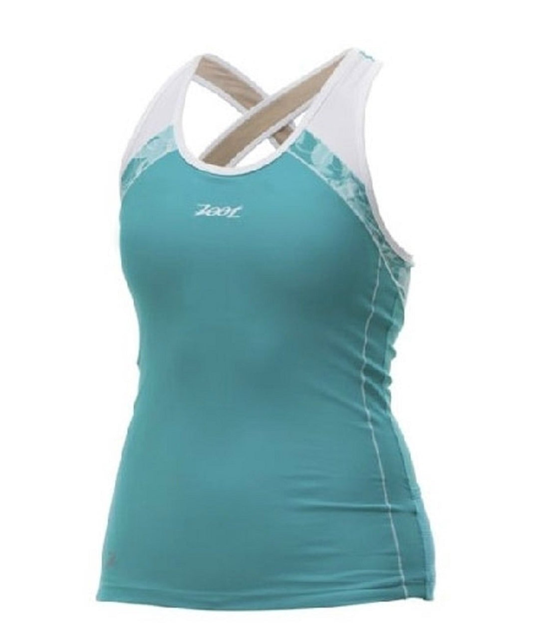 Zoot Sports Damen Performance Hydro Crossback Triathlon Tank M Aruba Beach-glass, M Aruba Beach-glas