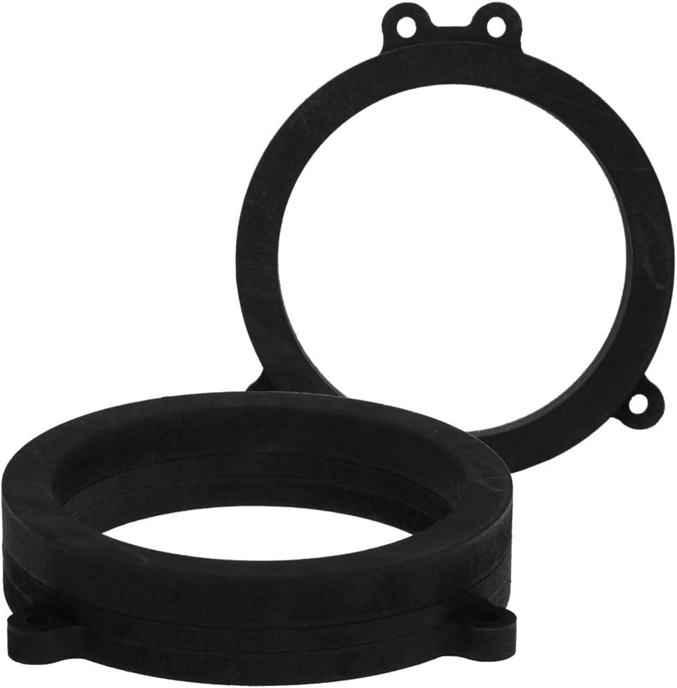 [1 Paar] 165 mm MDF Lautsprecher Ringe kompatibel mit Mercedes C-Class, CLK, G-Class | passend für V