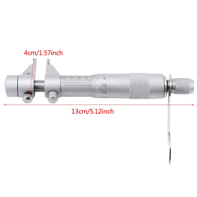 Messschieber Innenmessschraube Set 5-30mm Metrischer Innendurchmesser-Mikrometer-Satz 0,01 mm Genaui