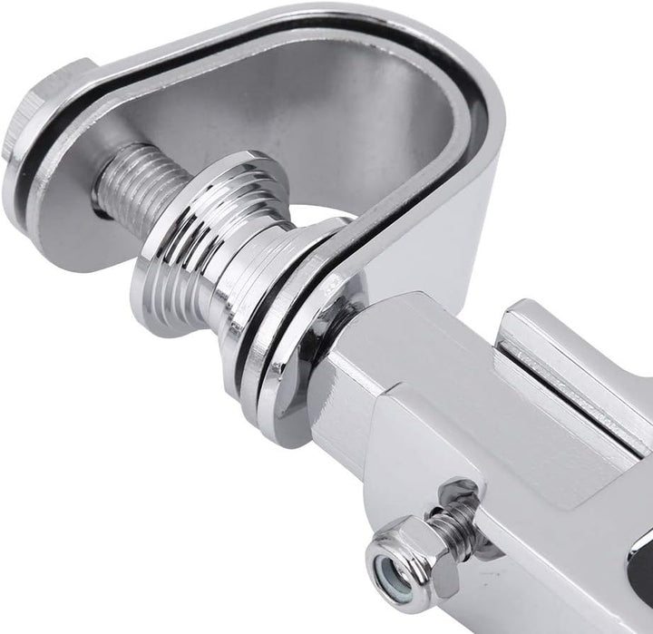 Motorrad Fussrasten mit Motorschutzklemmen für Motorrad 1 inch bis 1-1 / 4inch