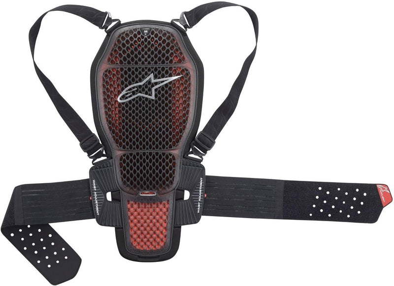 Alpinestars Nucleon Kr-1 Cell Transparent Smoke Red/Black Protector XS Red/Black, XS Red/Black