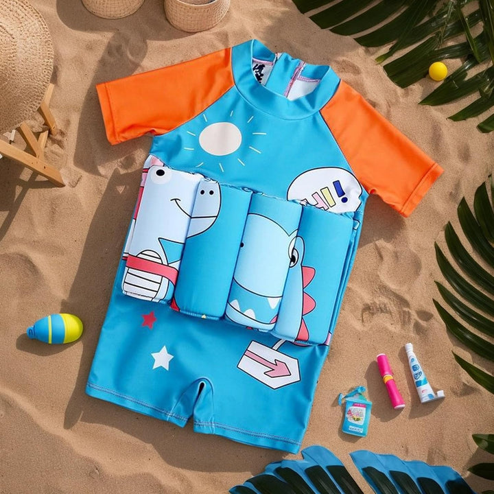 Schwimmhilfe Für Kleinkinder,Mädchen Schwimmweste Schwimmtrainer | Schnelltrocknende Badebekleidung