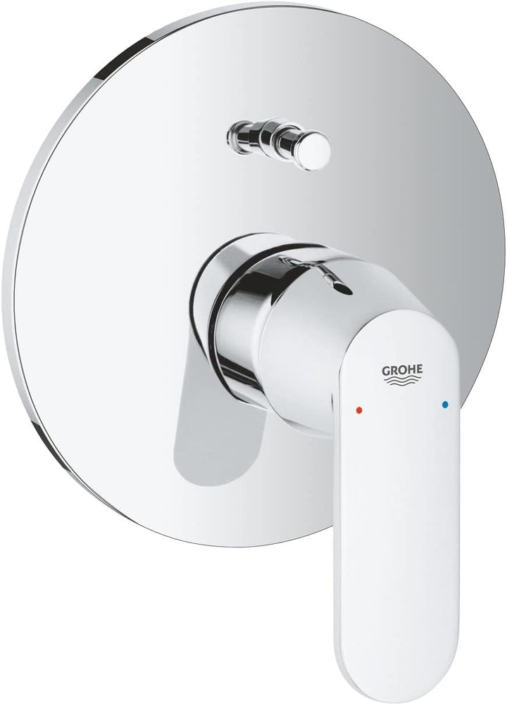 GROHE Eurosmart C Einhand-Wannenbatterie Fertigmontageset 19382000, Chrom Badewannen-/Duscharmatur-V