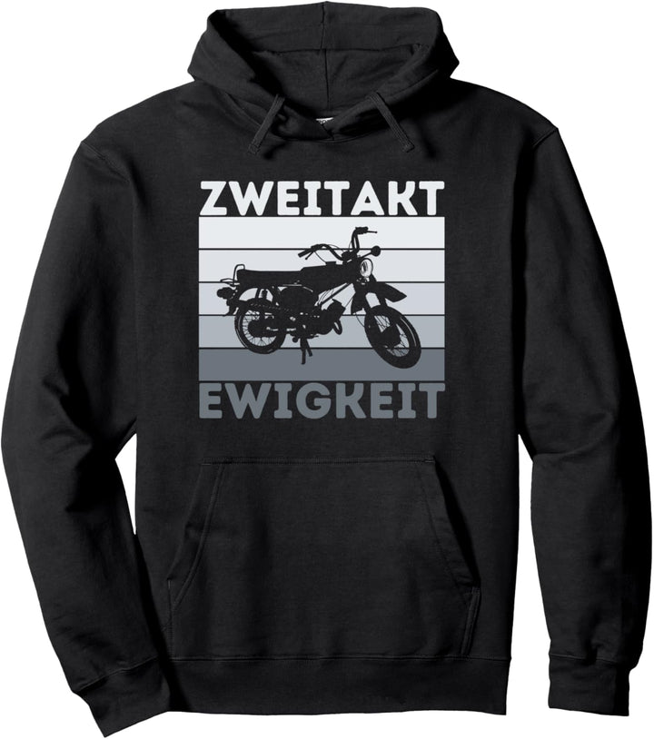 Zweitakt Ewigkeit Simson DDR Moped Retro S51 Vintage Pullover Hoodie