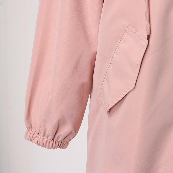C'est TT Regenjacke Damen Atmungsaktiver Windbreaker Mit Kapuze Regenponcho Leicht Mehrzweck Windbre