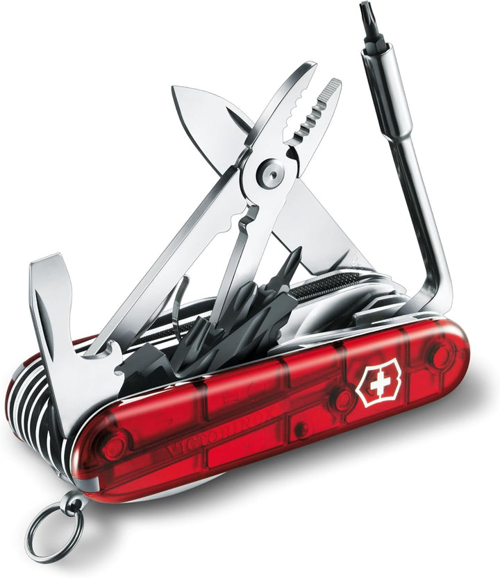 Victorinox Schweizer Taschenmesser Cyber Tool M, Swiss Army Knife, Multitool, 32 Funktionen, Klinge,