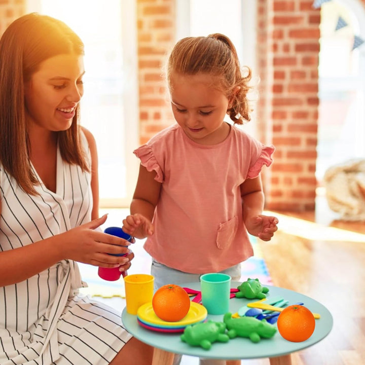 Gadpiparty 6 Stück Künstliche Orangen Künstliche Früchte Simulationsorangen Stillleben-Sets Realisti