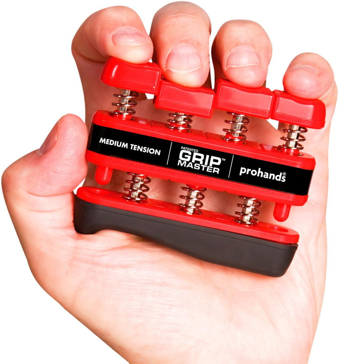 Grip Master prohands Finger & Armtrainer 230x140 Red