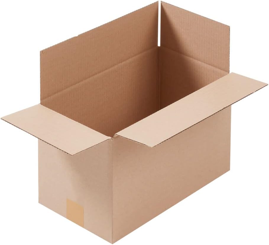 50 Faltkartons 360 x 200 x 200 mm, Verpackung Versand Schachtel aus Wellpappe Karton Kiste Postversa