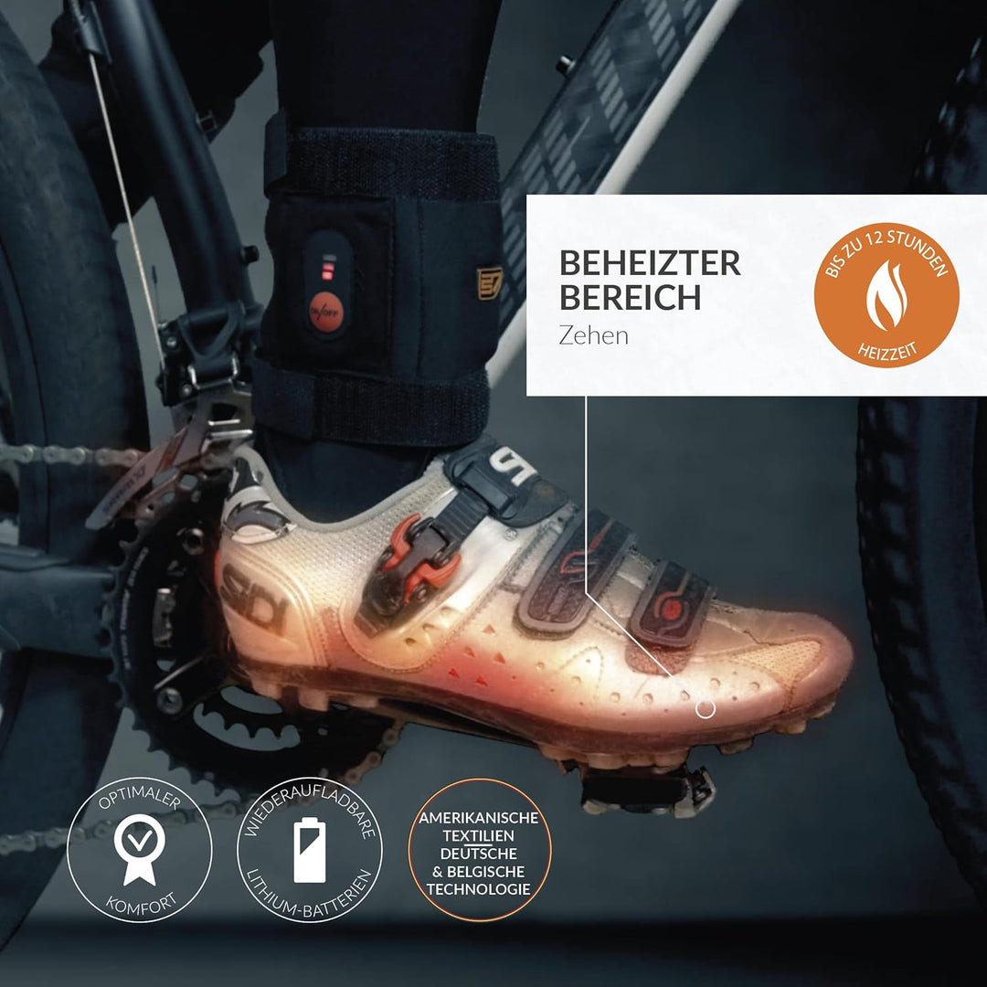 30seven Beheizbare Einlegesohlen Mit Akku Für Warme Füsse, Männer Und Frauen, Passt In Jedem Schuh u