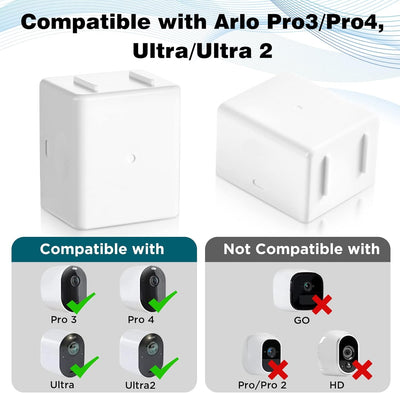 Rapthor Upgraded Ersatzbatterien Kompatibel mit Arlo Pro 4/Pro 3/Ultra/Ultra 2 drahtlosen Sicherheit