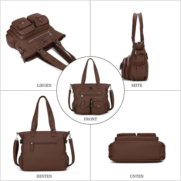 KL928 Handtasche Damen Tasche Umhängetasche Schultertasche Damentaschen gross für Damen Frauentasche