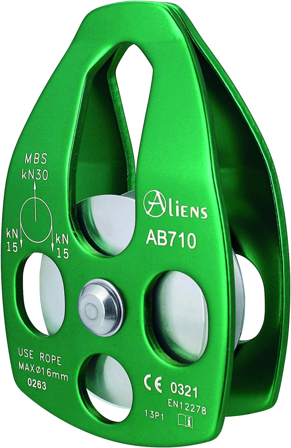 ALIENS Big Pulley Umlenkrolle (30kN) orange, orange