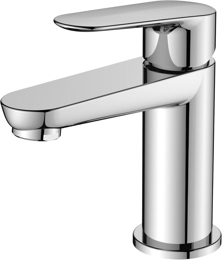 BELZ Wasserhahn Bad, Einhebel-badarmatur, Armatur Badezimmer, Mischbatterie Bad, Höhe 85 mm, Energie