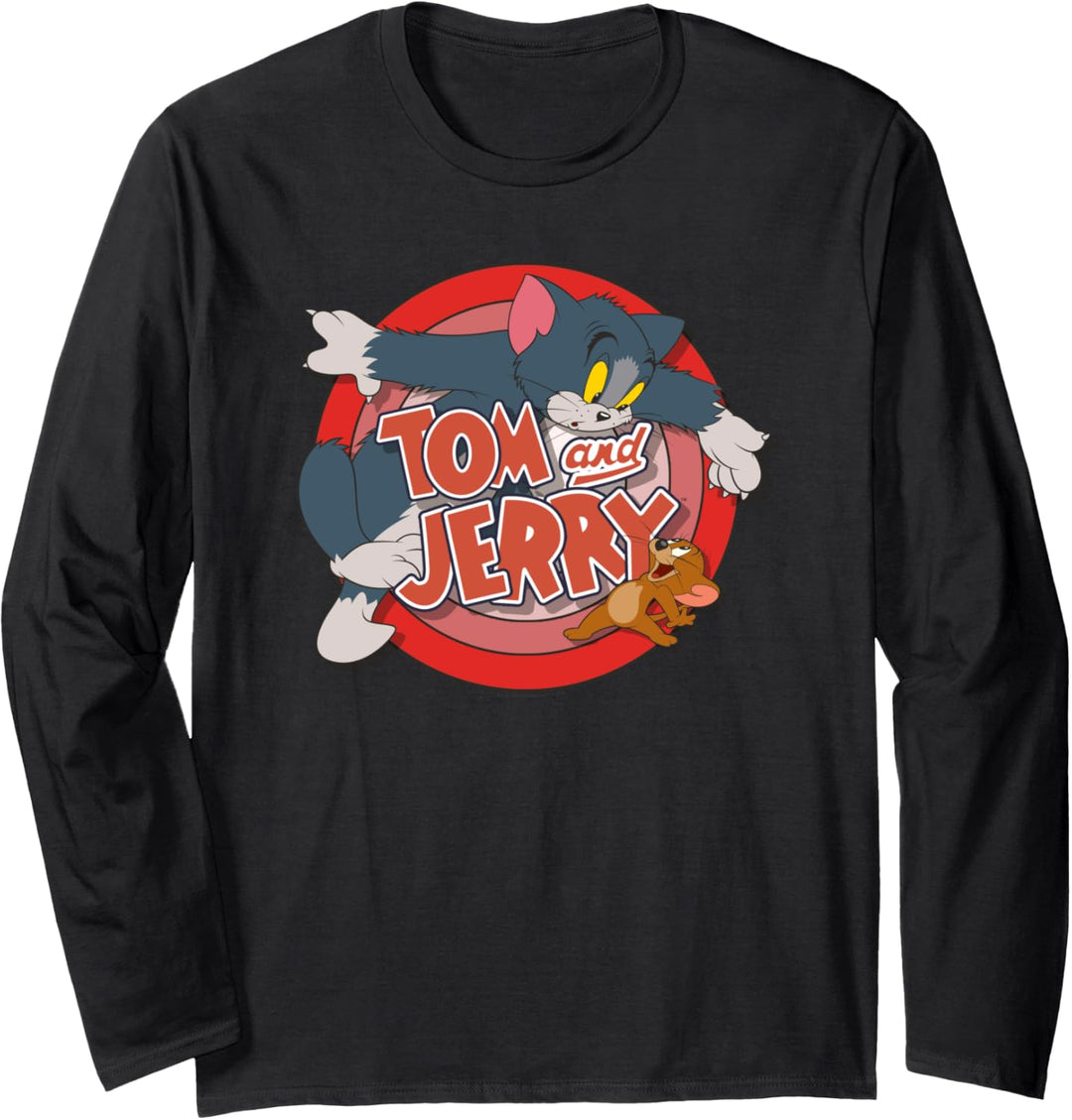 Tom and Jerry Cat & Mouse Langarmshirt