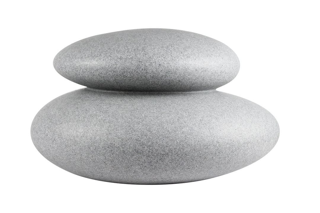 8 seasons design | Shining Stone Lampe E27, Polyethylen Stone Ø 39 cm LED Ø 39 cm Stone, LED Ø 39 cm