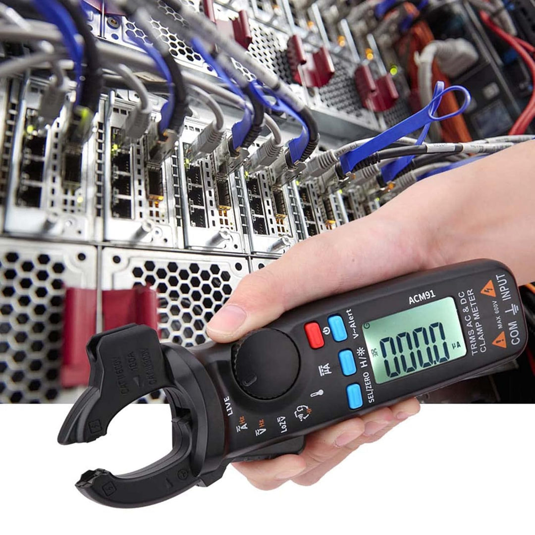 DC Clamp Meter ACM91 1mA Stromtester True RMS Auto-Ranging 6000 Zähler Multimeter Niedrigohmiger Liv