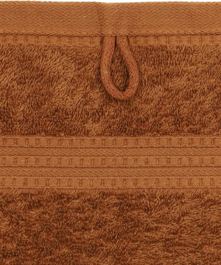 Julie Julsen Bio Badetuch-Set 2 STK. 100x150 Schokobraun 100% Baumwolle Frotte 550g/m² Schokobraun 1
