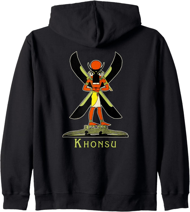 KHONSU Ancient Egyptian God of the Moon Kapuzenjacke