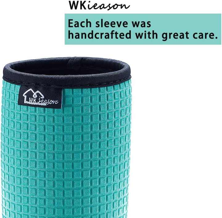 WK IEASON 16oz Can Sleeves Insulators Neoprene Standard Can Covers Coolers Holder Non-Slip Neoprene