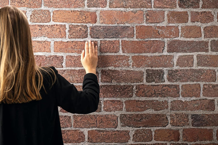 EGGER DecoWall DO004 Wismar Backstein - umweltschonende Alternative zu herkömmlichen Wandverkleidung