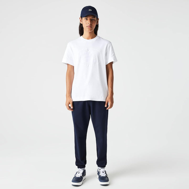 Lacoste Herren T-Shirt XXL Weiss, XXL Wei&#xDF;