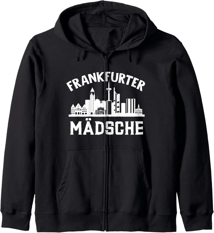 Damen Frankfurter Mädsche Frankfurt Am Main FFM Hessen Kapuzenjacke