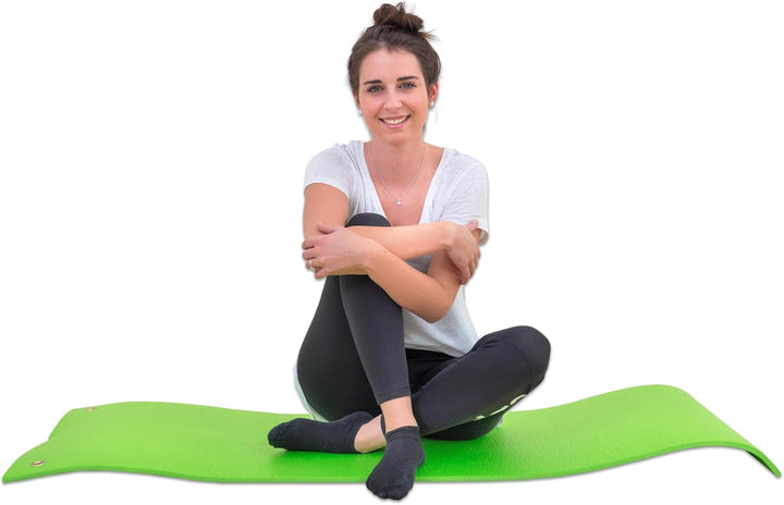 Betzold - Gymnastikmatte mit Ösen, Yoga, Pilates, aufhängbar, rutschfest, NoColor