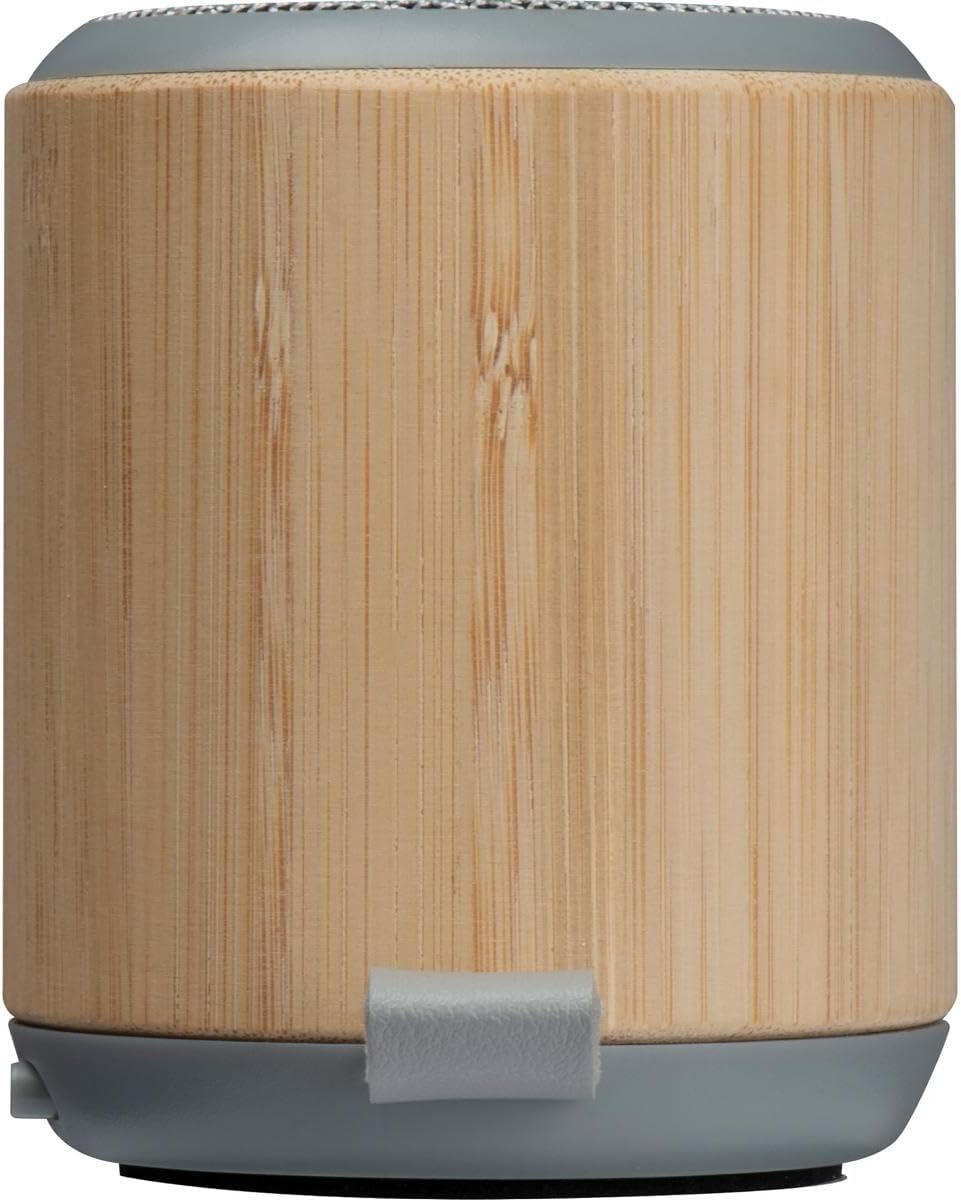 Bluetooth 5.0 Lautsprecher aus Bambus mit Gravur