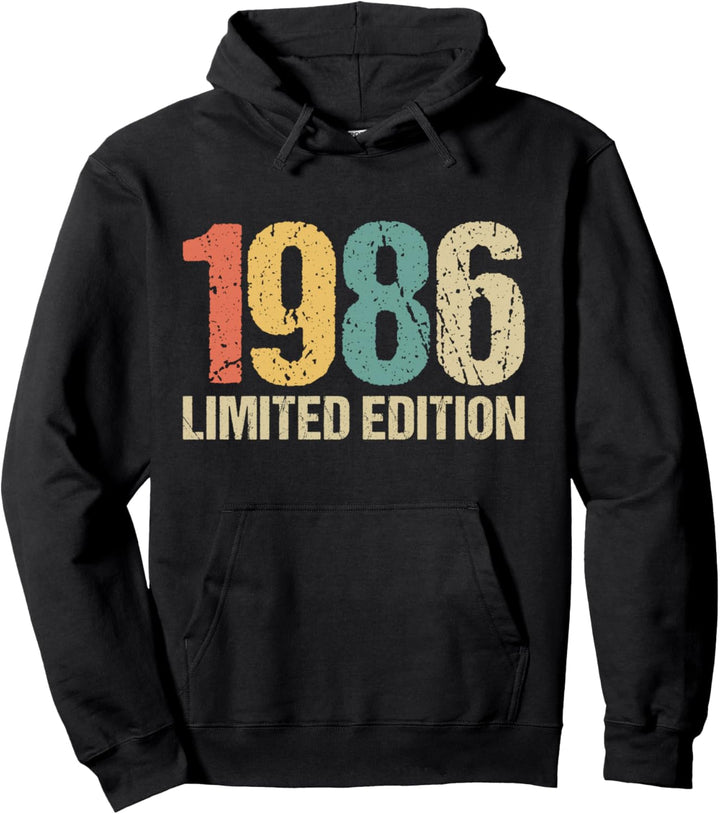 38. Geburtstag Mann Frau 38 Jahre 1986 Deko Lustig Geschen Pullover Hoodie