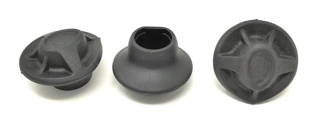 Walkstool 3 Stück Gummifuss für Walkstool Comfort 45, 55, 65 und 75 Ersatzgummifuss Ersatzfuss