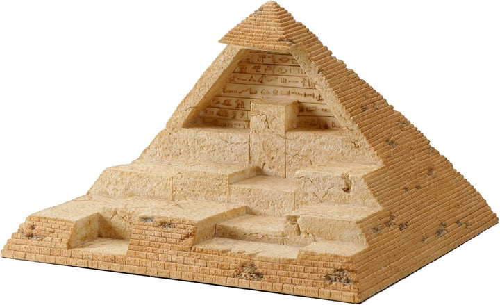 Veronese Design Miniatur-Sammelfigur aus Kunstharz, 8,9 cm hoch, ägyptische Götter, Pyramidenanzeige