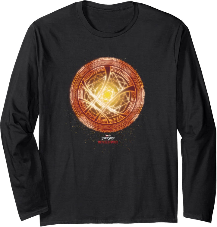 Marvel Doctor Strange In The Multiverse Of Madness Rune Logo Langarmshirt