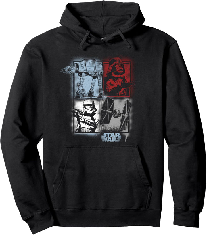 Star Wars Spray Collage Baddies Pullover Hoodie