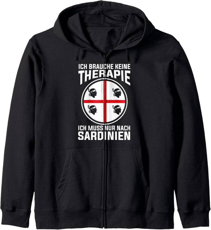 Sardinien Therapie Mittelmeer Italien Kapuzenjacke