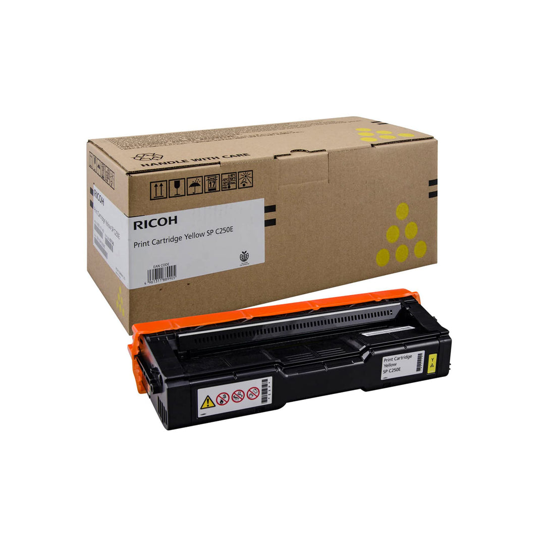 RICOH SPC250E Toner gelb Standardkapazität, u.a. fuer SP C250DN, SP C250SF