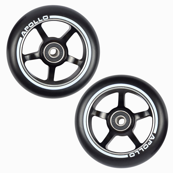 Apollo Stunt Scooter Ersatzräderset Pro Wheels - ABEC9 Kugellager, Roller Rad Ersatz-Räder passend S