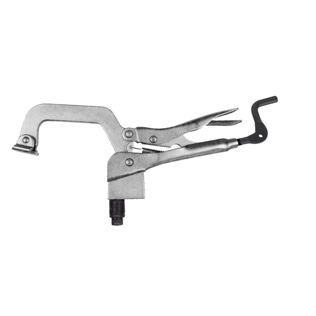 Inserta-Zange, ø 1,6 cm Einsatz, 7,6 cm Halstiefe, 10,2 cm Öffnung, Tischmontageklemme, Heckkurbelgr