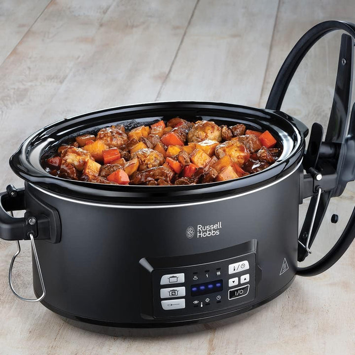 Russell Hobbs Multikocher 3-in-1 [Slow Cooker, Sous Vide, Bräter + Kerntemperatursensor] schwerer 6,