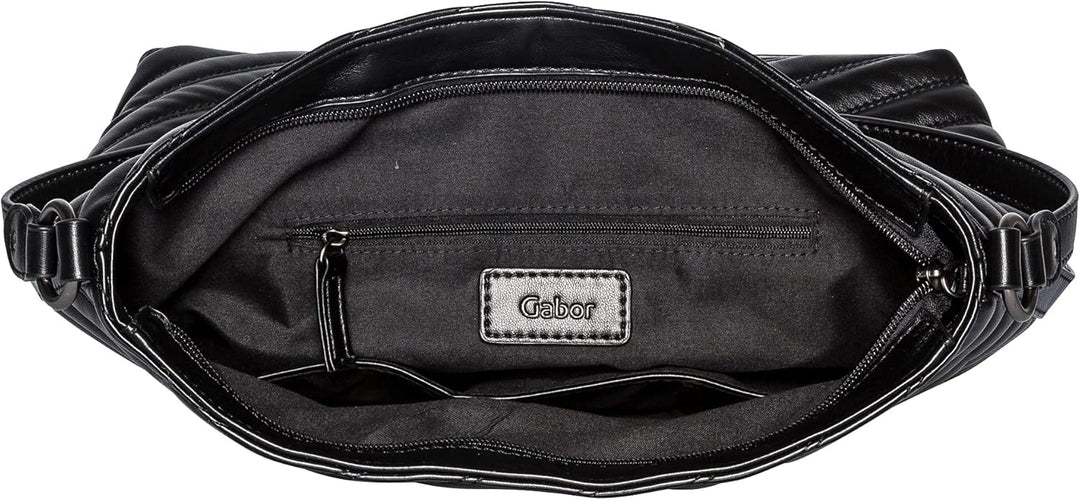 Gabor Camila Schultertasche Schwarz, Schwarz