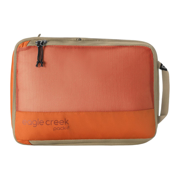 Eagle Creek Pack-It Reveal Kompressionspackwürfel M I Mehr Platz I Orange Orange M, Orange M