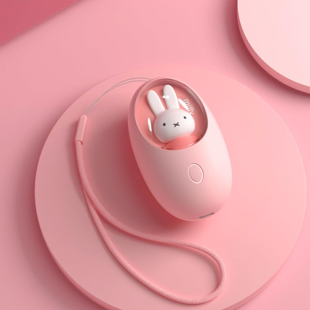 Mipow x Miffy - Portable Hand Warmer Egg for Hand and Eye,Long-Lasting Warmth & Stylish for Outdoor