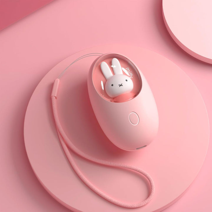 Mipow x Miffy - Portable Hand Warmer Egg for Hand and Eye,Long-Lasting Warmth & Stylish for Outdoor