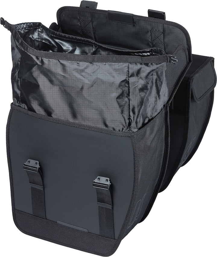 Basil B.V. Unisex – Erwachsene Packtaschen-2179233502 Packtaschen, Schwarz, 35 l