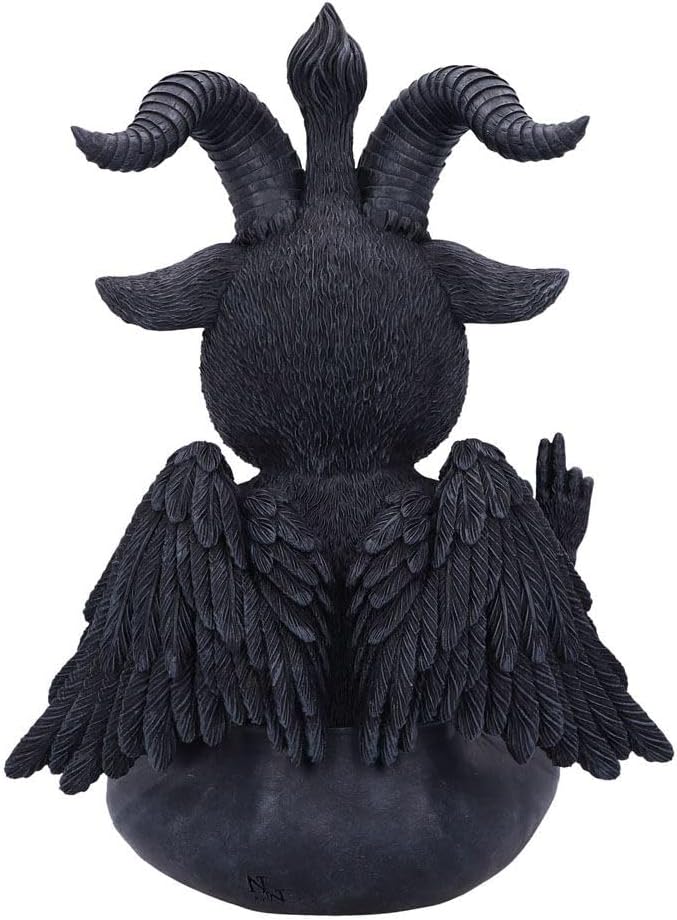 Nemesis Now Cult Cuties Baphoboo Baphoboo 30 cm (gross), Harz, schwarz, Cult Cuties Baby Baphomet Fi