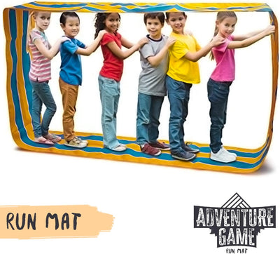 Unendliche Matte | Team Building Spiel | Unendliche Laufmatte | Teamwork | Schnelligkeit | Outdoor |